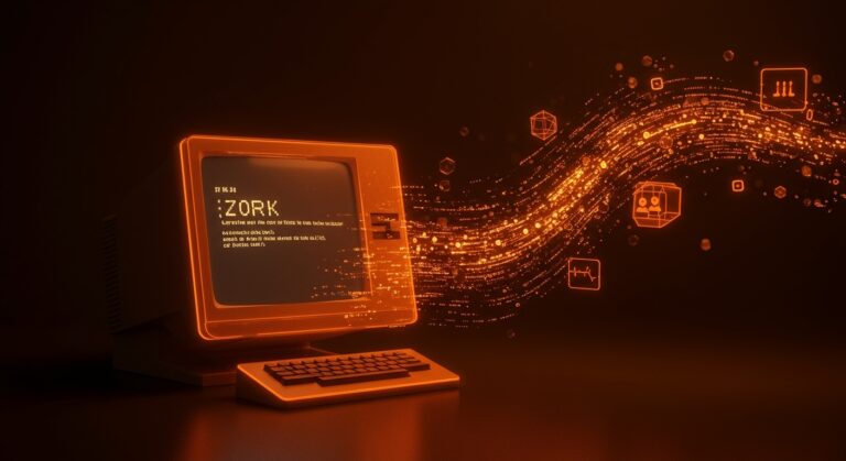 Código abierto de Zork liberado por Microsoft, ilustrando preservación tecnológica y desarrollo de software en open source.