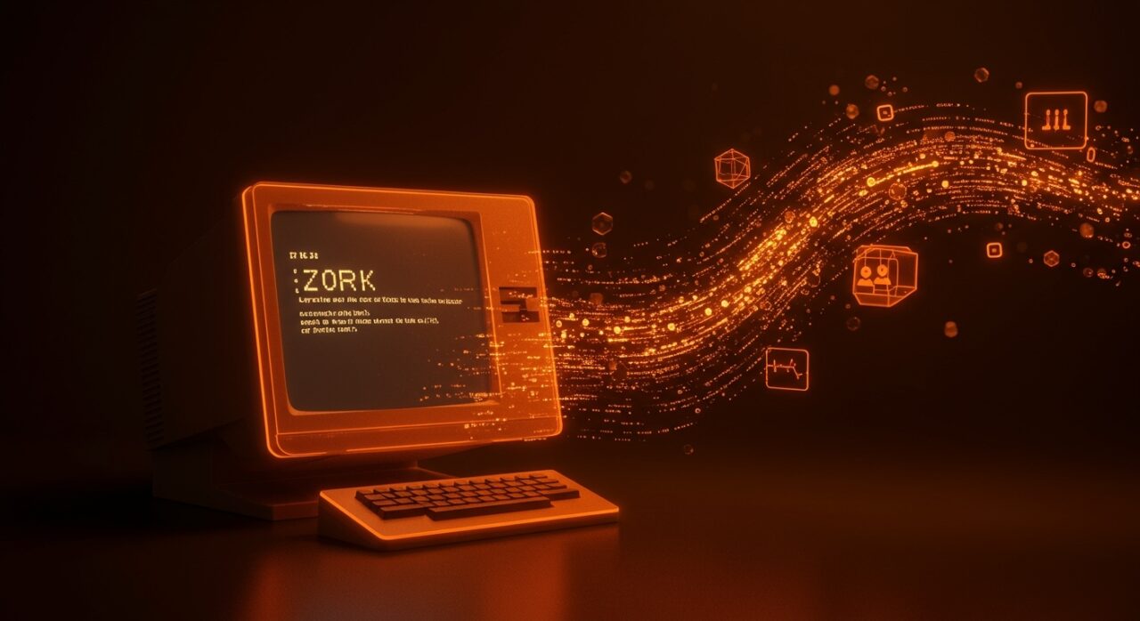 Código abierto de Zork liberado por Microsoft, ilustrando preservación tecnológica y desarrollo de software en open source.