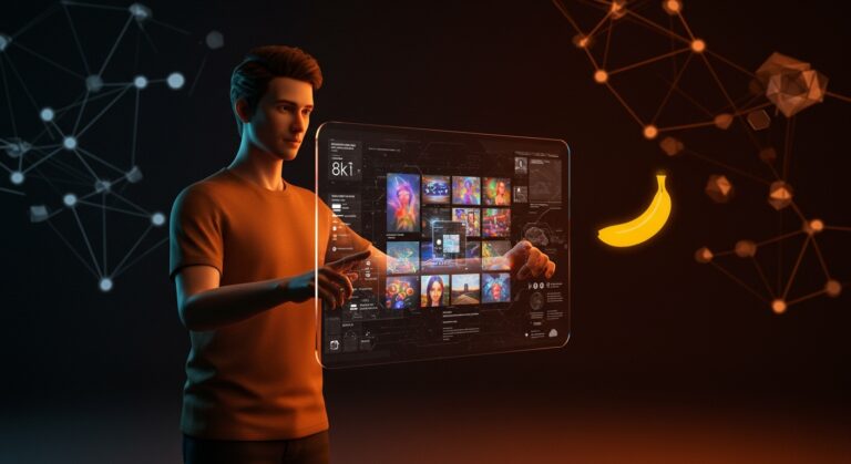 Innovación en IA aplicada para crear imágenes con herramientas creativas para founders tech usando Google Nano Banana.