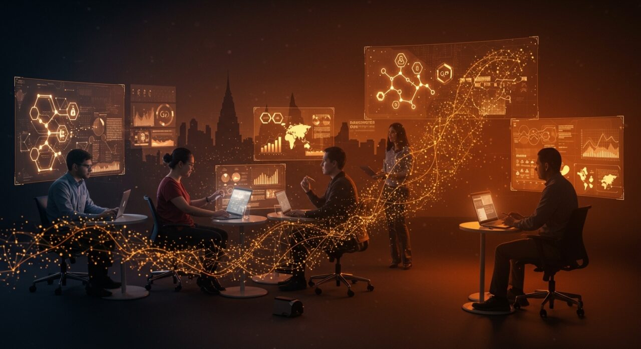 Actividades de tecnología y telecomunicaciones en Costa Rica con eventos sobre blockchain e inteligencia artificial.