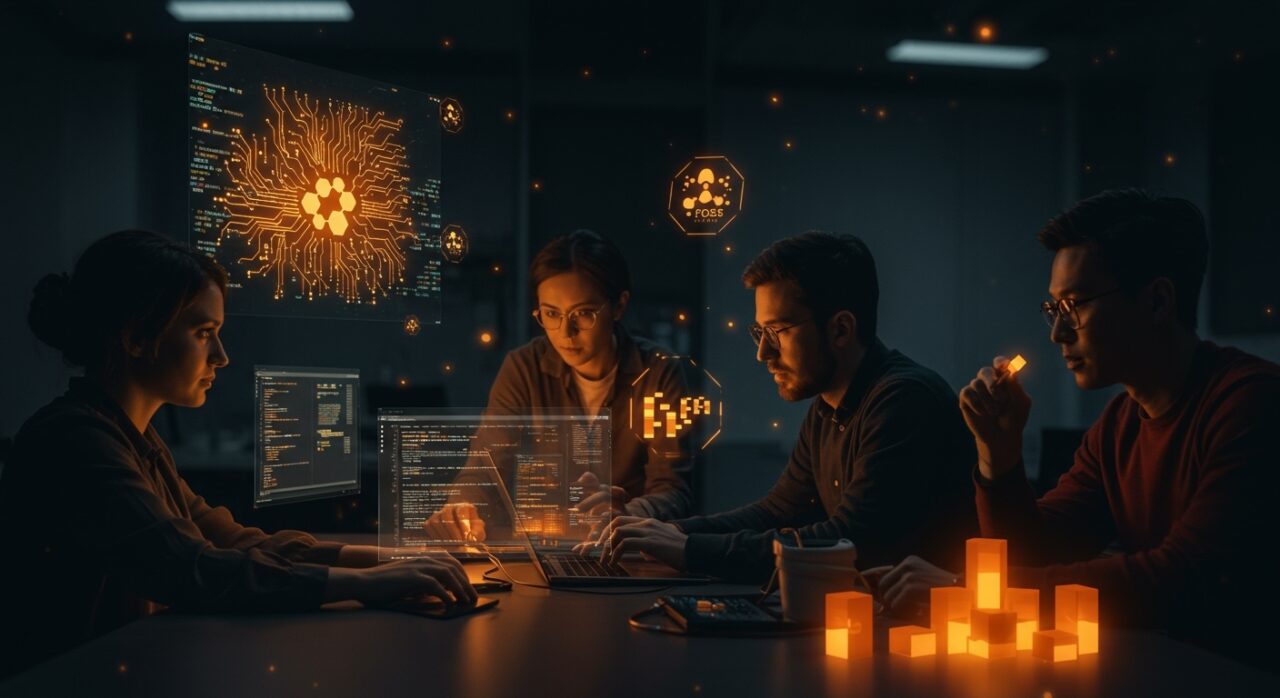 Colaboración en comunidad open source enfocada en calidad, gatekeeping y ética tecnológica para proyectos FOSS sostenibles.