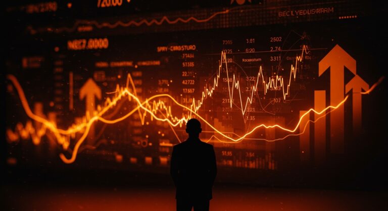 Impacto de la apuesta en inteligencia artificial de Oracle reflejado en la caída bursátil y tendencias del mercado tecnológico en Wall Street.