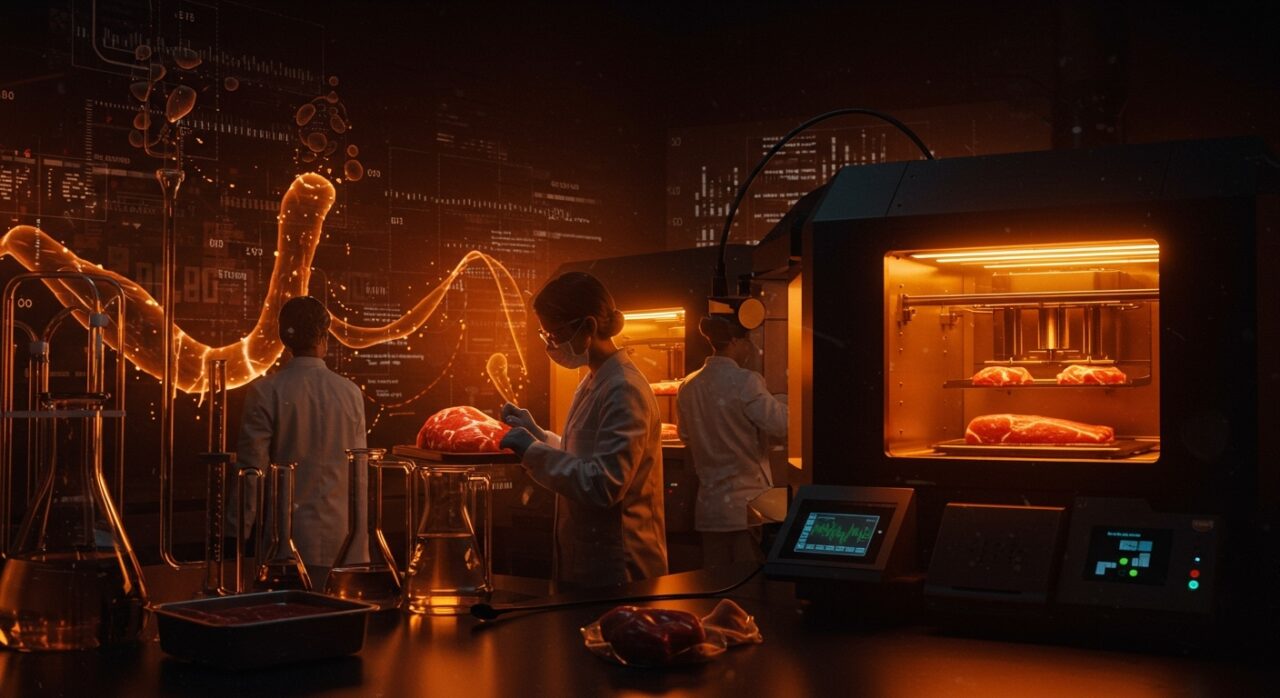 Tecnología de bioimpresión patentada en México revolucionando la carne cultivada y la innovación biotecnológica en startups latinoamericanas.