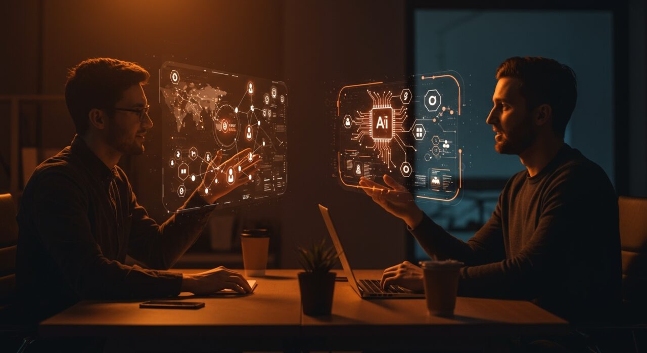 Networking poderoso en startups tech con Sameer Samat e inspiración en tendencias de inteligencia artificial.