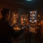 Policía local de EE.UU. utilizando tecnología de reconocimiento facial en vigilancia con elementos de biometría y control federal.