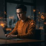 Herramienta Pomelli de IA de Google Labs automatizando campañas de marketing para PyMEs con contenido coherente y on-brand.