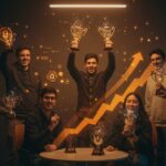 MiPymes chilenas celebrando el Premio Emprende de BancoEstado, destacando innovación, sostenibilidad y financiamiento.