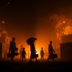 Refugiados sudaneses en Israel enfrentando la crisis humanitaria causada por el conflicto internacional en Sudán, con un enfoque en migración y racismo.