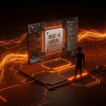 Emulación de Linux en VRChat usando shader RISC-V, destacando innovación en GPU en entorno virtual.