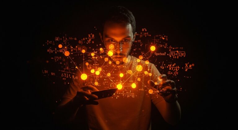 Visualización matemática de fuzzy graphs revelando patrones ocultos en ecuaciones para análisis de datos en tecnología matemática.