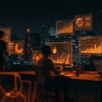 Equipo de startup innovando en ahorro energético mediante tecnología y optimización de tarifas en el mercado energético.