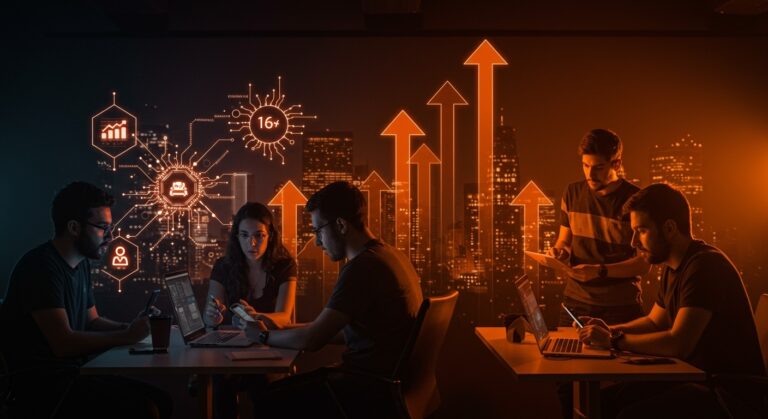 Startup argentina Rooftop destacándose en Estados Unidos con enfoque en internacionalización, IA y expansión tecnológica.