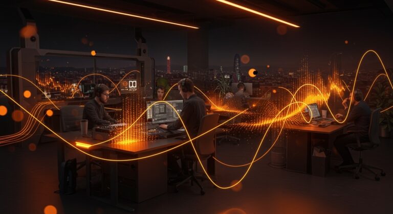 Startup de Barcelona impulsando la innovación en sonido inmersivo y Dolby Atmos en la industria audiovisual.