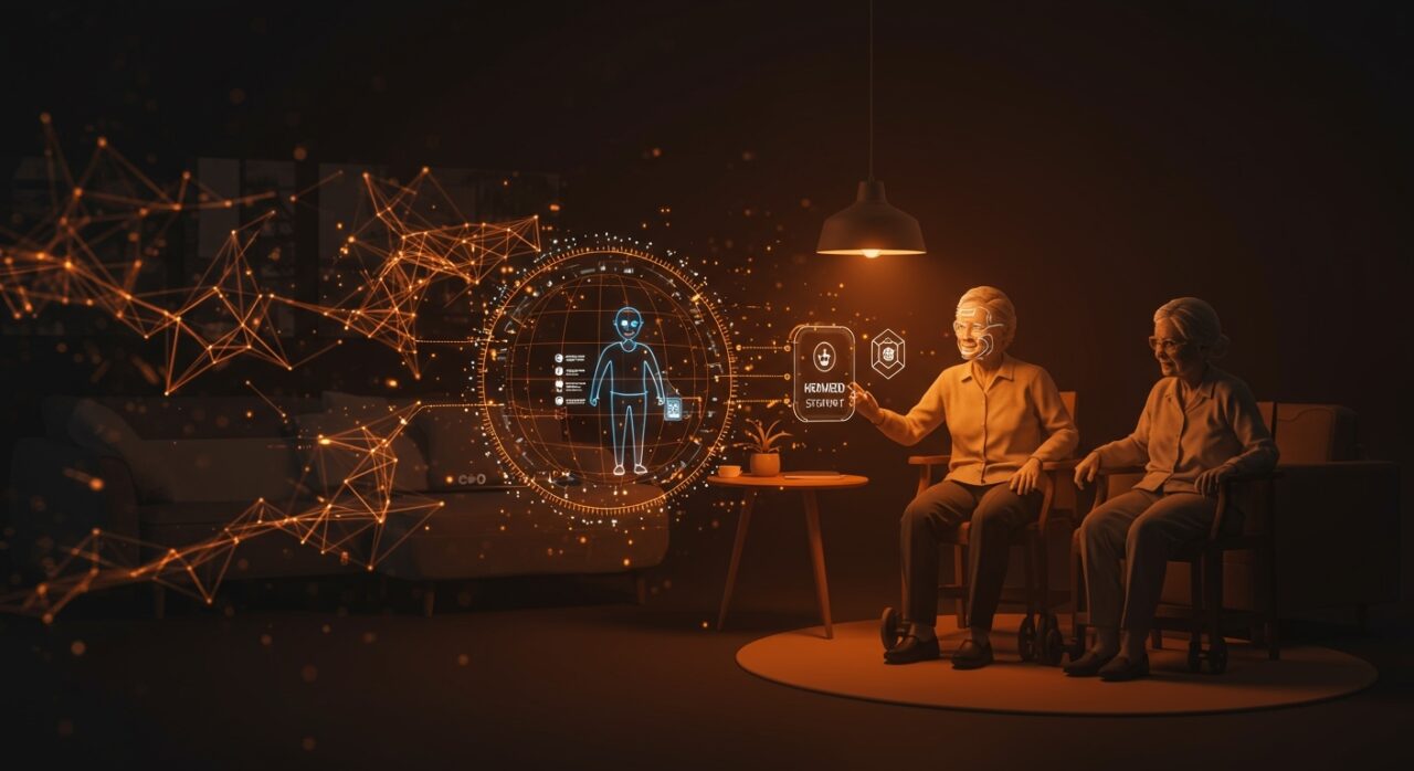 Startup colombiana impulsando inteligencia artificial en asistentes virtuales para cuidado en casa con innovación y funding.