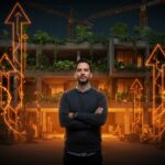 Startup construcción ecológica Verdical Group con Drew Wilson representando innovación y sostenibilidad en la construcción Net Zero.