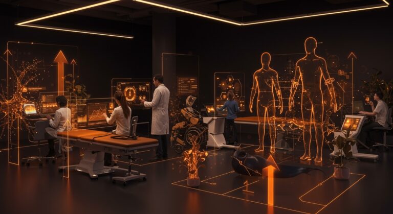 Startup de rehabilitación con IA en Valencia mostrando innovación healthtech y tecnología avanzada para la recuperación y demencia.