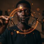 Startup ugandesa creando gafas sostenibles con economía circular reutilizando cuernos de buey para innovación en mercados emergentes.