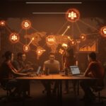 Founders de startups tech colaborando en Blockchain Jungle 2025, representando oportunidades y ecosistema de emprendimiento en Latinoamérica.