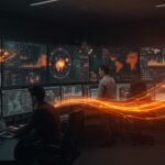 Startups innovadoras del Puerto de Algeciras trabajando con tecnología satelital para optimizar la logística portuaria y la eficiencia marítima.