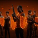 Personas de minorías y LGBTQ en Estados Unidos con armas en actitud de autodefensa por temor político, ilustrando tendencias sociales.