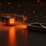 Sensor terahertz avanzado para vehículos autónomos destacando innovación tecnológica y financiamiento startup.
