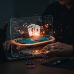 Desarrollo en Python de Texas Hold'em online con IA en tiempo real usando Flask-SocketIO, destacando inteligencia artificial aplicada en juegos.