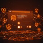 Interfaz de navegador mostrando preferencias de cookies para garantizar privacidad y regulación digital en Europa.