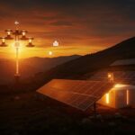 Minigranjas solares en Colombia destacando inversión de US80 millones para energías limpias en Latinoamérica.