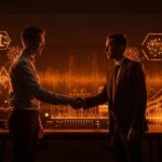 Acuerdo entre Warner Music Group y startup Suno para música generada por IA con enfoque en derechos de autor e innovación tecnológica.