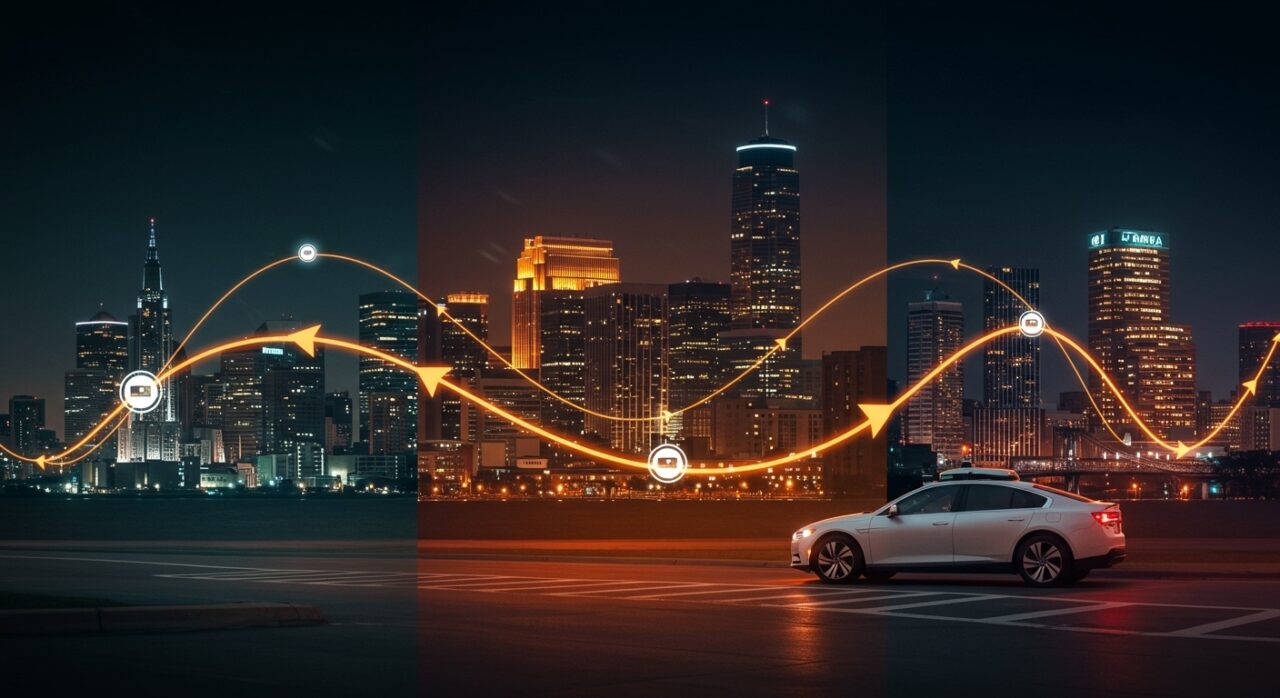 Vehículo autónomo Waymo expandiéndose en Minneapolis, New Orleans y Tampa impulsando la movilidad autónoma y tendencias en startups tecnológicas.