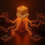 Representación visual de Wikipedia exigiendo el uso de su API oficial por startups de IA para asegurar datos fiables y tecnología sostenible.