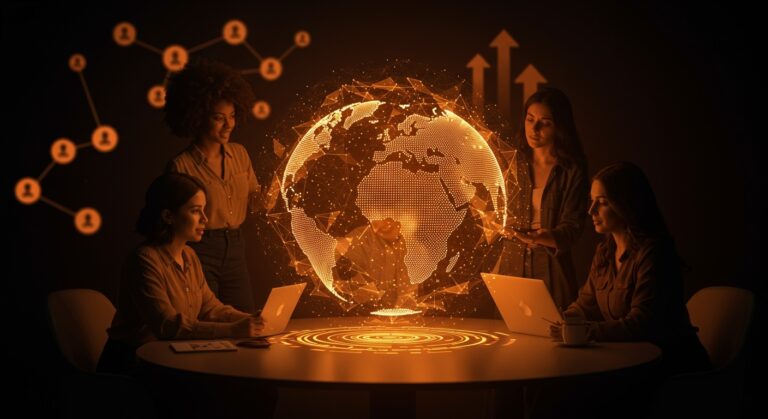 Emprendimiento femenino impulsando innovación y comunidad startup con impacto social real en Ecosistema Startup.