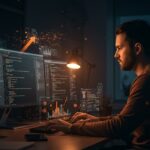 Frontend Engineer fundador trabajando en React y TypeScript para automatización e inteligencia artificial en startup Y Combinator.