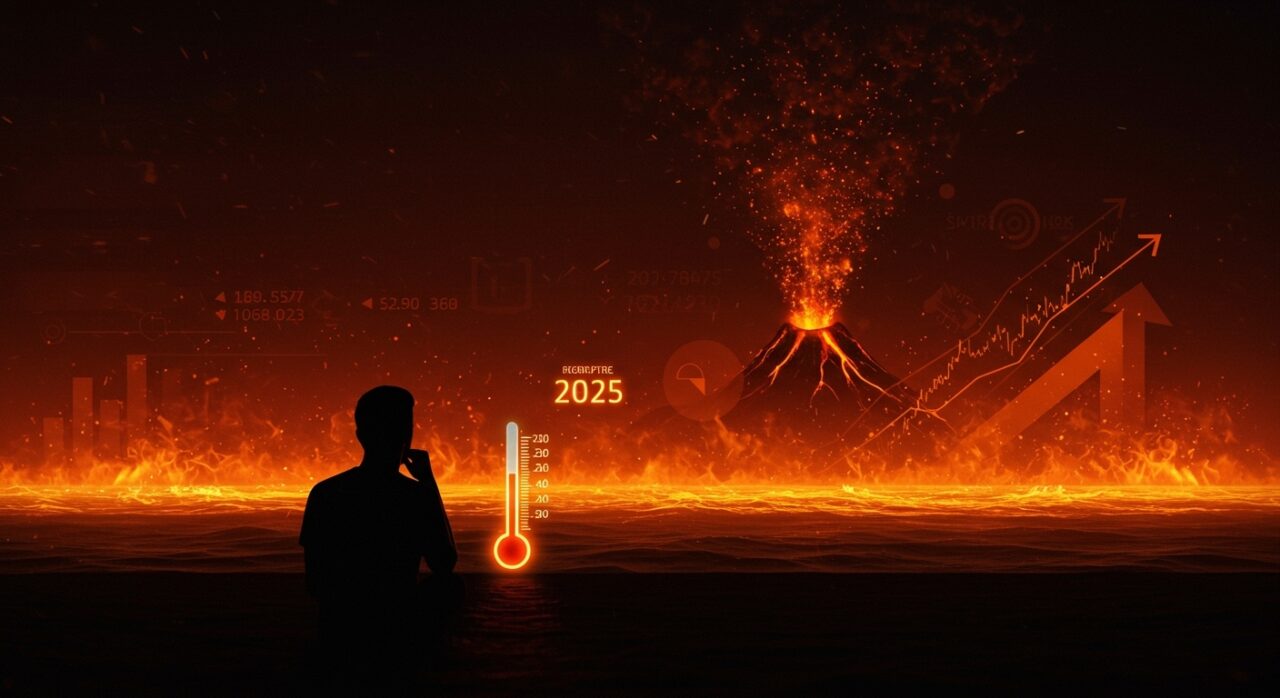 Impacto del cambio climático en startups durante 2025, segundo año más cálido con tendencias de mercado y efectos ambientales.