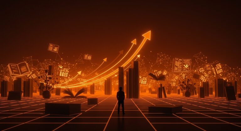 Fundador tech explorando una lista de lecturas clave sobre infraestructura tecnológica e innovación recomendada por a16z.