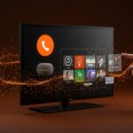 Amazon Fire TV con Alexa habilitado para saltar escenas usando inteligencia artificial en tecnología audiovisual.