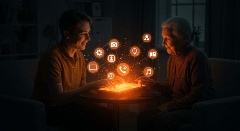 App inclusiva que conecta a personas mayores automatizando la comunicación con tecnología accesible en ayuntamientos catalanes.