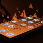 Imagen conceptual sobre riesgos regulatorios y sanciones en App Store de Apple afectando startups tecnológicas.