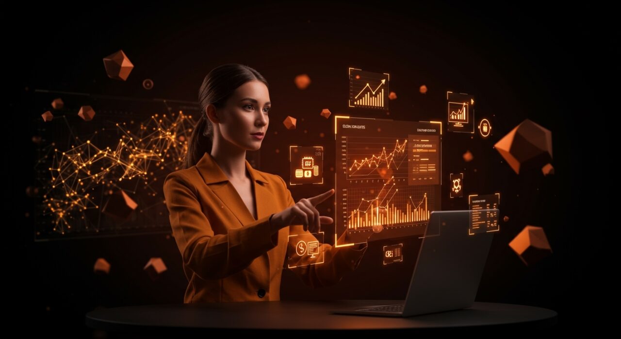 Elena utilizando IA aplicada y automatización comercial para impulsar ventas y productividad en startups y emprendedores.