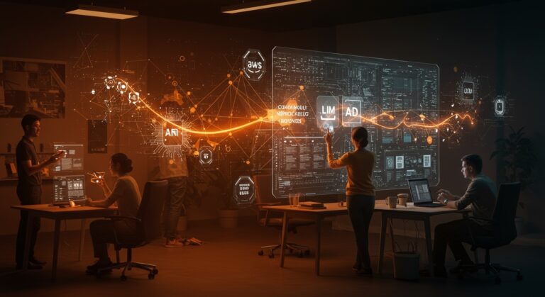 Startup tecnológica utilizando AWS Nova Forge para crear modelos LLM personalizados que aceleran la IA aplicada y la automatización.