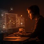 Developer relations engineer trabajando en autenticación open source con TypeScript en startup tecnológica YC X25.