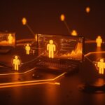 Interfaz CLI BLACKBOX resaltada, mostrando automatización con inteligencia artificial y multi-agentes para escalar procesos tecnológicos en startups.