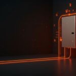 Bomba de calor integrada en un hogar moderno ilustrando la electrificación del hogar y la innovación tecnológica para la transición energética.