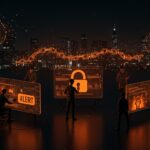 Expertos en ciberseguridad enfrentando ataques de ransomware, simbolizando los riesgos y desafíos para startups en seguridad digital.