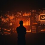 CIO liderando la innovación y experimentación en IA para la transformación digital en startups, con elementos visuales de redes neuronales y tecnología futurista.