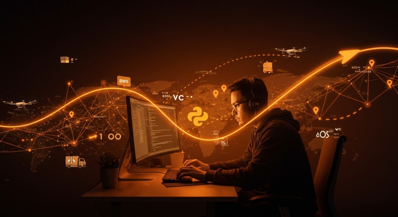 Convocatoria startup Truemetrics busca ingeniero Python experto en machine learning y logística para proyecto innovador en última milla y AWS.