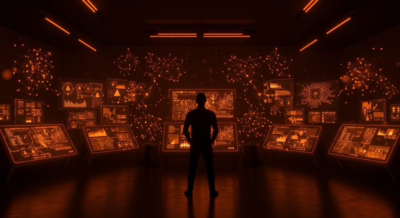 Fundador de startup independiente liderando el crecimiento en inteligencia artificial frente a OpenAI y Anthropic con estrategia y financiamiento innovador.