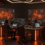 Emprendedores en Málaga colaborando en startups de ciberseguridad e inteligencia artificial durante Demo Day de Startup Inspire.