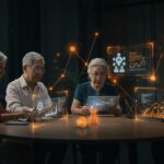 Startups chilenas innovando en la economía plateada con telemedicina, alfabetización digital y finanzas para adultos mayores en 2025.