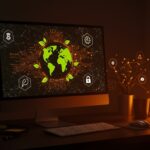 Ecosia AI como buscador ecológico con inteligencia artificial sustentable y modelos eficientes que protegen la privacidad y el medio ambiente.